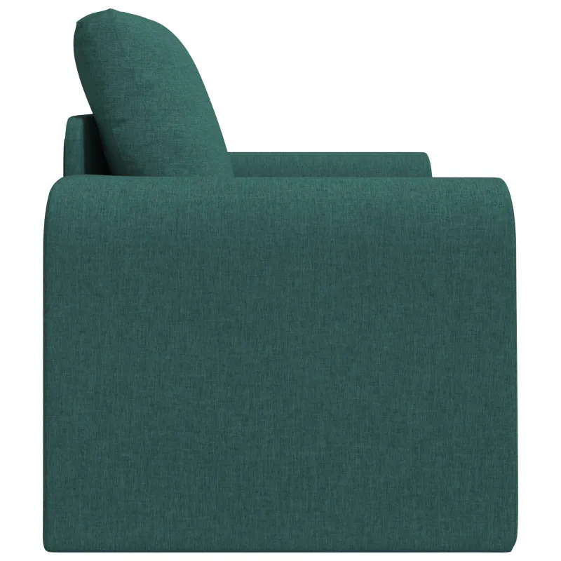 Sofa lova Tamsiai žalia 98 x 71 x 83 cm audinys
