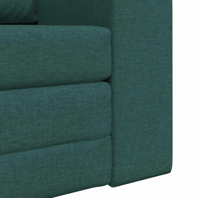 Sofa lova Tamsiai žalia 98 x 71 x 83 cm audinys