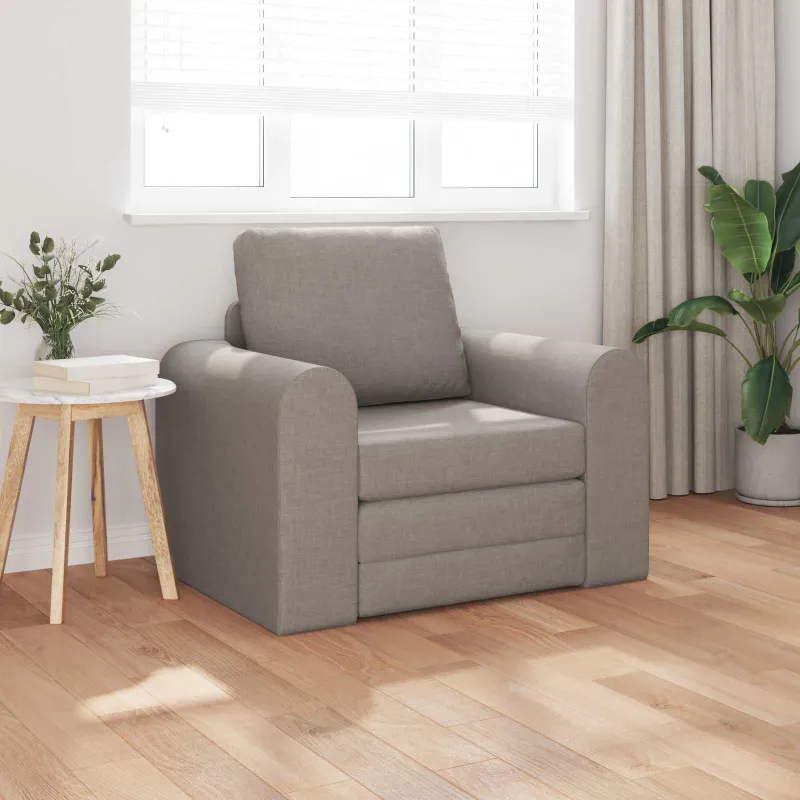 Sofa lova Taupe 98 x 71 x 83 cm audinys