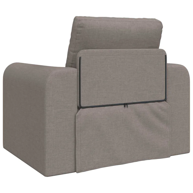 Sofa lova Taupe 98 x 71 x 83 cm audinys