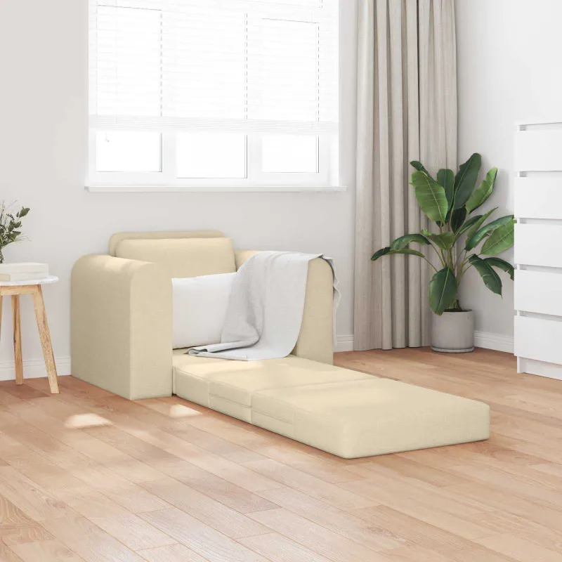Sofa lova Kreminė 98 x 71 x 83 cm audinys