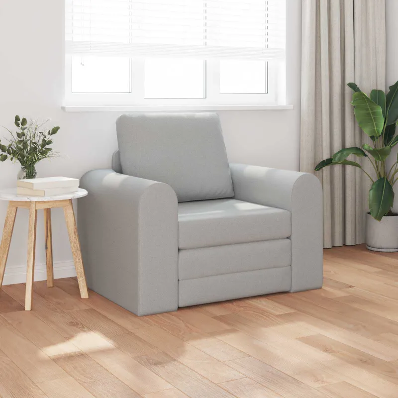 Sofa lova Debesų pilka 98 x 71 x 83 cm audinys