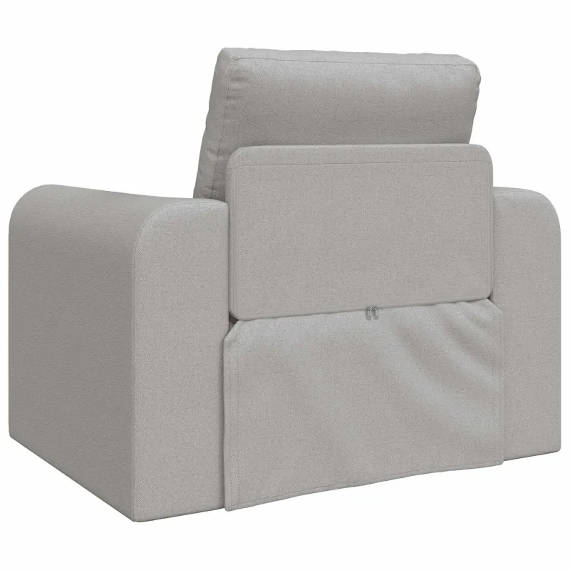 Sofa lova Debesų pilka 98 x 71 x 83 cm audinys