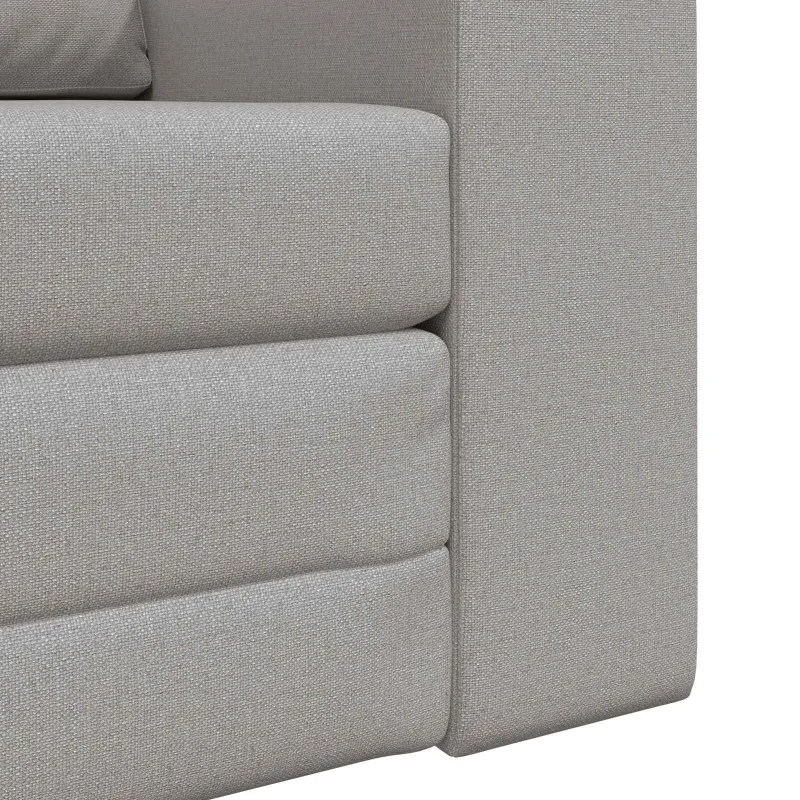 Sofa lova Debesų pilka 98 x 71 x 83 cm audinys