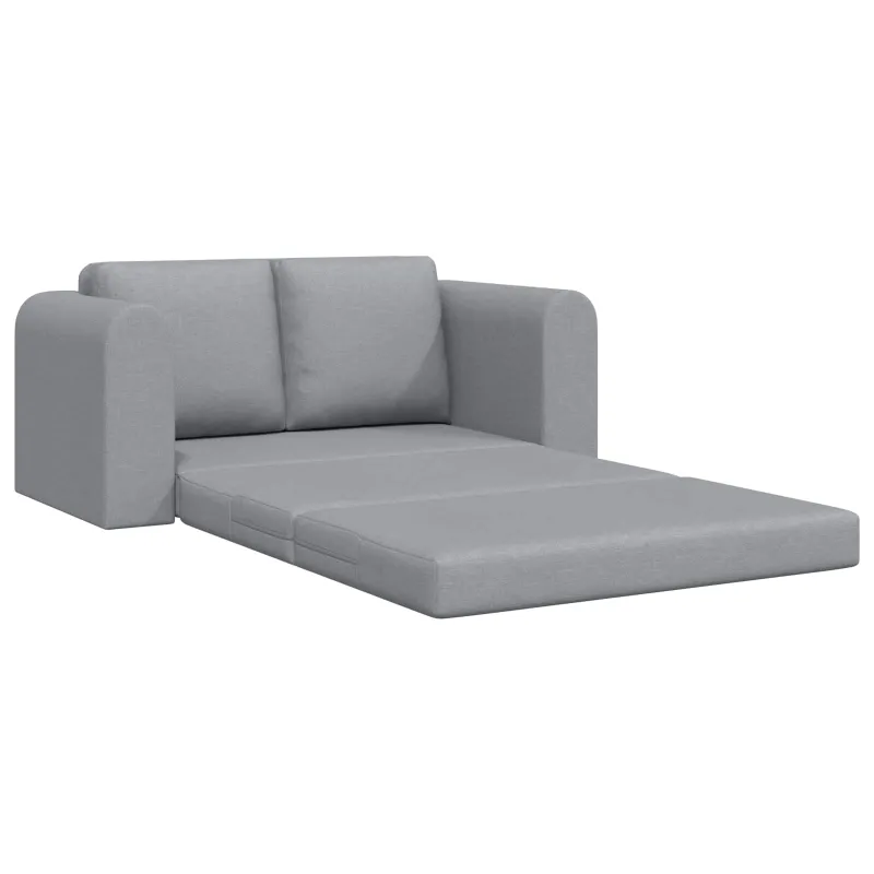 Sofa lova 60cm Šviesiai pilka audinys