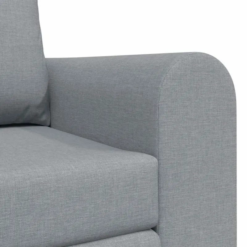 Sofa lova 60cm Šviesiai pilka audinys