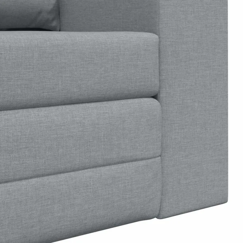Sofa lova 60cm Šviesiai pilka audinys