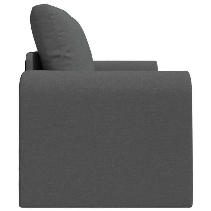 Sofa lova 60cm Tamsiai pilka audinys