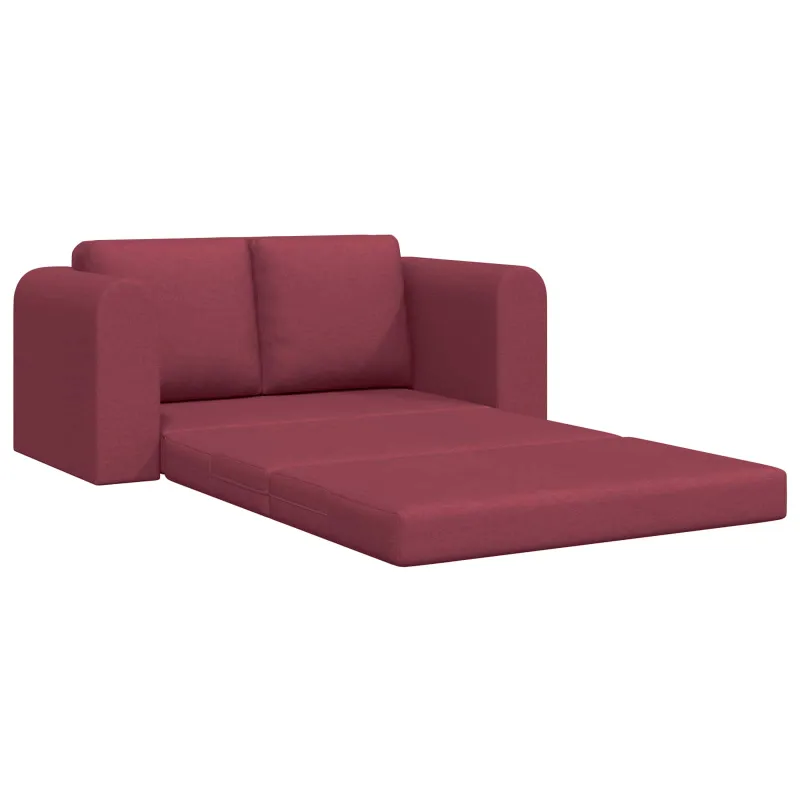 Sofa lova 60cm Vyno raudona audinys