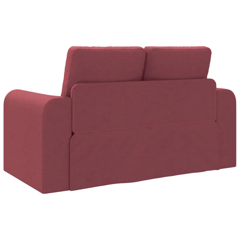 Sofa lova 60cm Vyno raudona audinys