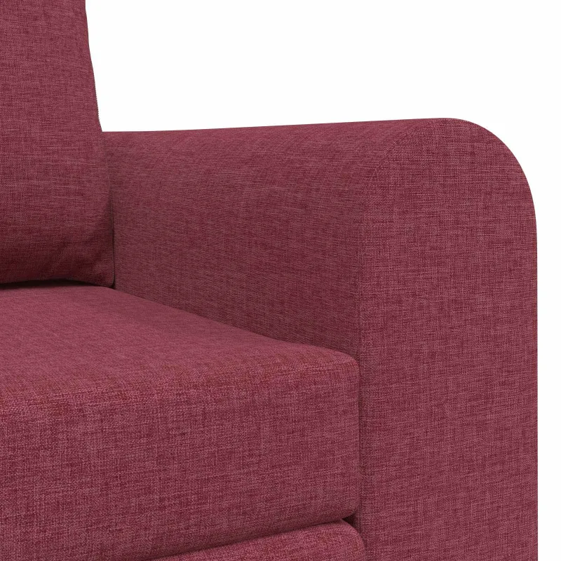 Sofa lova 60cm Vyno raudona audinys