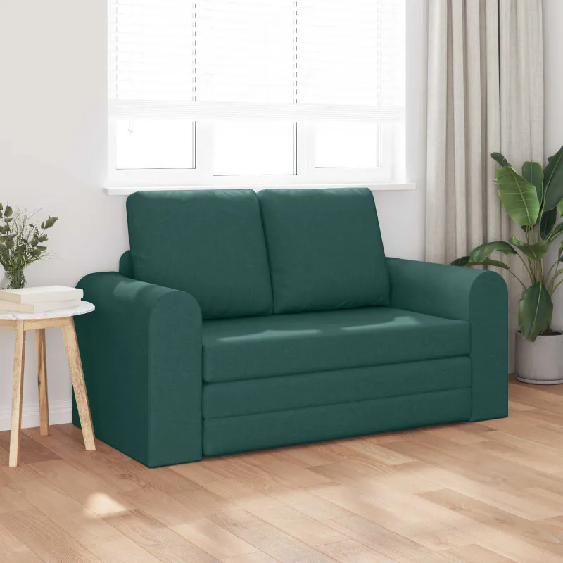Sofa lova 60cm Tamsiai žalia audinys