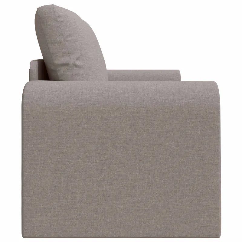 Sofa lova 60cm Taupe audinys
