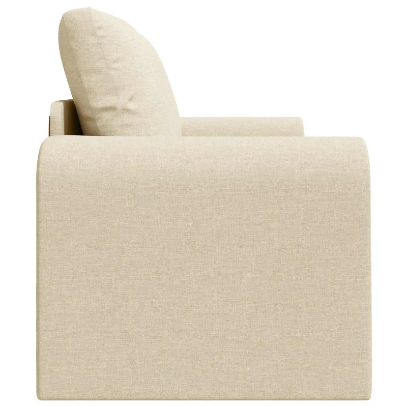 Sofa lova 60cm Kreminė audinys