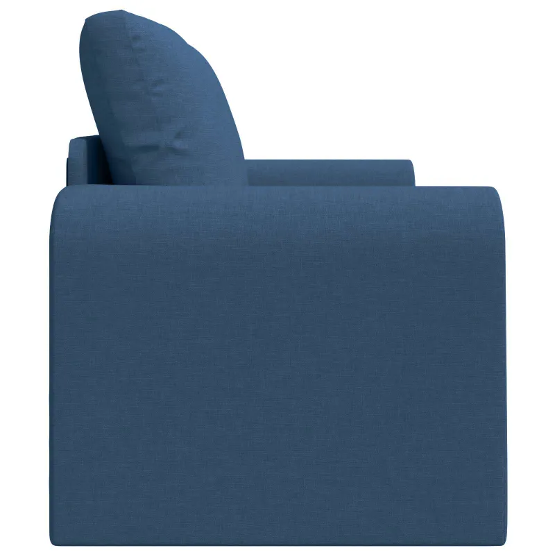 Sofa lova 60cm Mėlyna audinys