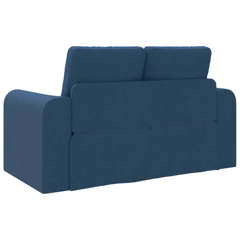 Sofa lova 60cm Mėlyna audinys