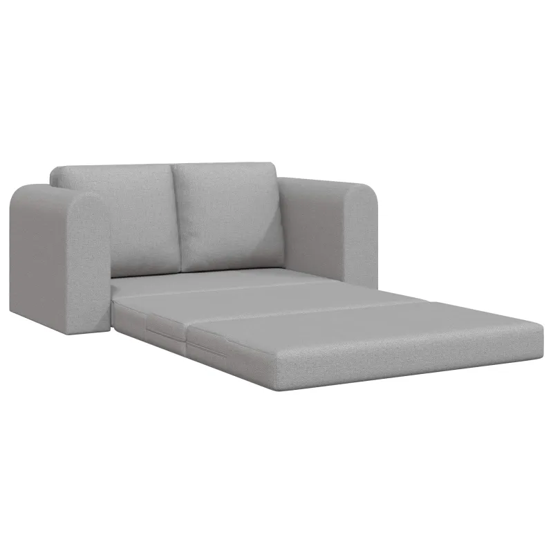 Sofa lova Debesų pilka 148 x 71 x 83 cm audinys