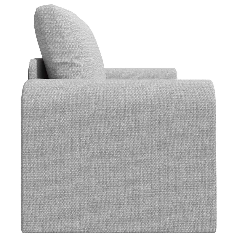 Sofa lova Debesų pilka 148 x 71 x 83 cm audinys