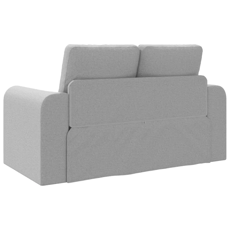 Sofa lova Debesų pilka 148 x 71 x 83 cm audinys