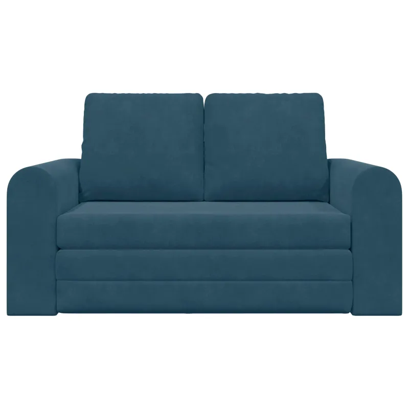 Sofa lova Mėlyna 148 x 71 x 83 cm Aksomas