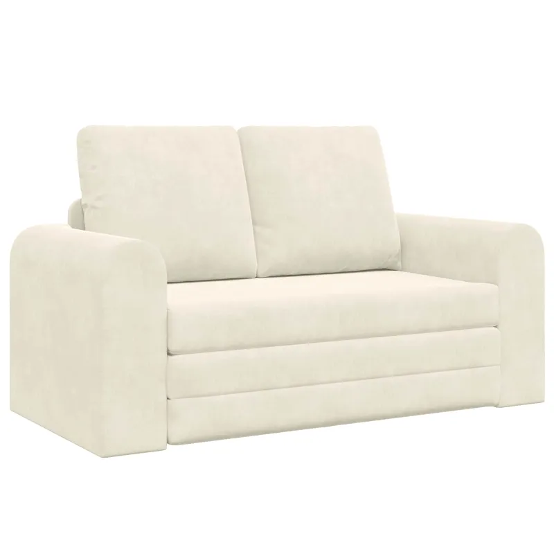 Sofa lova Kreminė 148 x 71 x 83 cm Aksomas