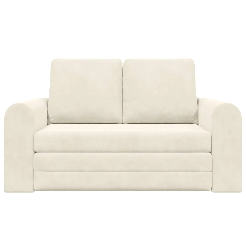 Sofa lova Kreminė 148 x 71 x 83 cm Aksomas
