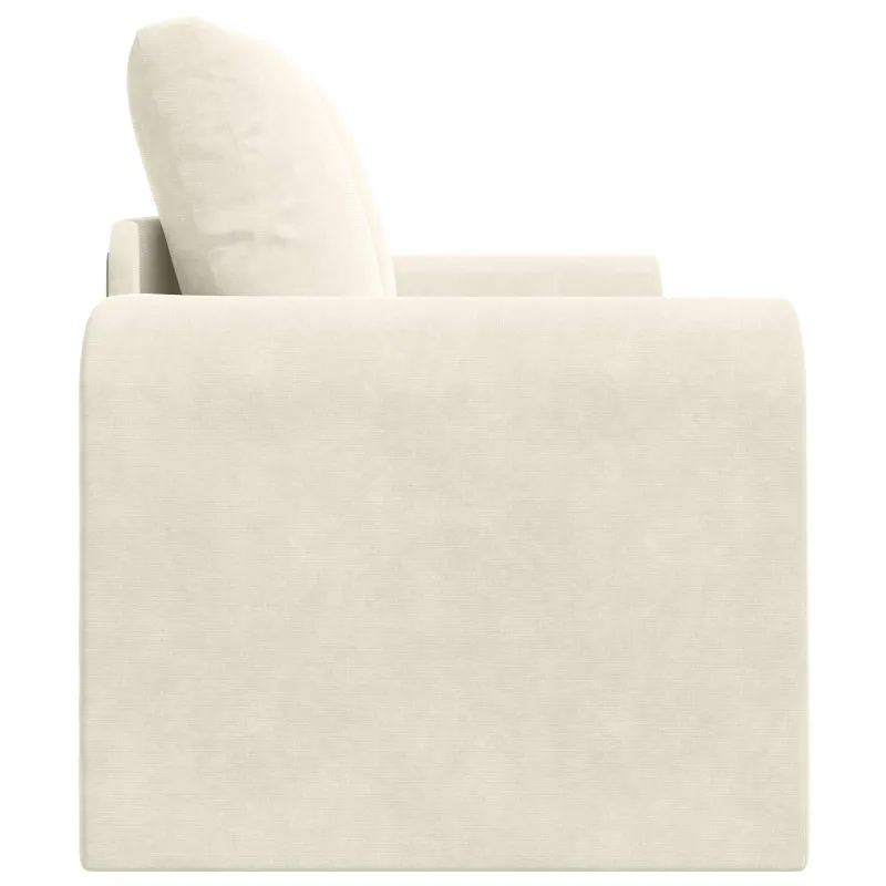 Sofa lova Kreminė 148 x 71 x 83 cm Aksomas