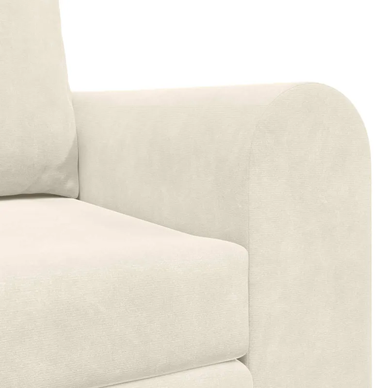 Sofa lova Kreminė 148 x 71 x 83 cm Aksomas