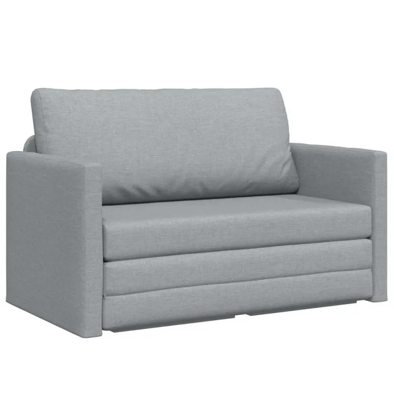 Sofa lova 110cm Šviesiai pilka audinys