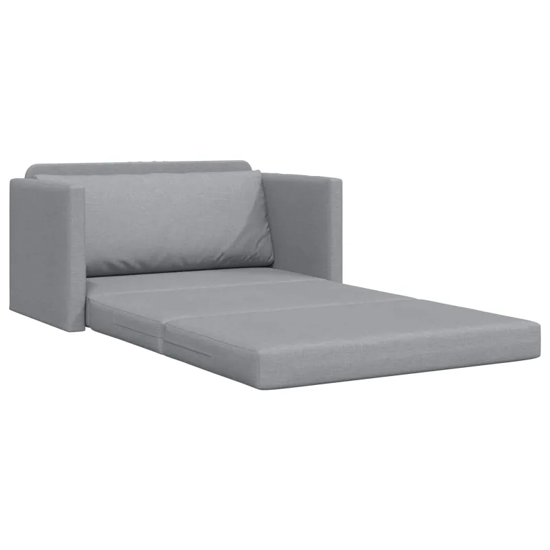 Sofa lova 110cm Šviesiai pilka audinys