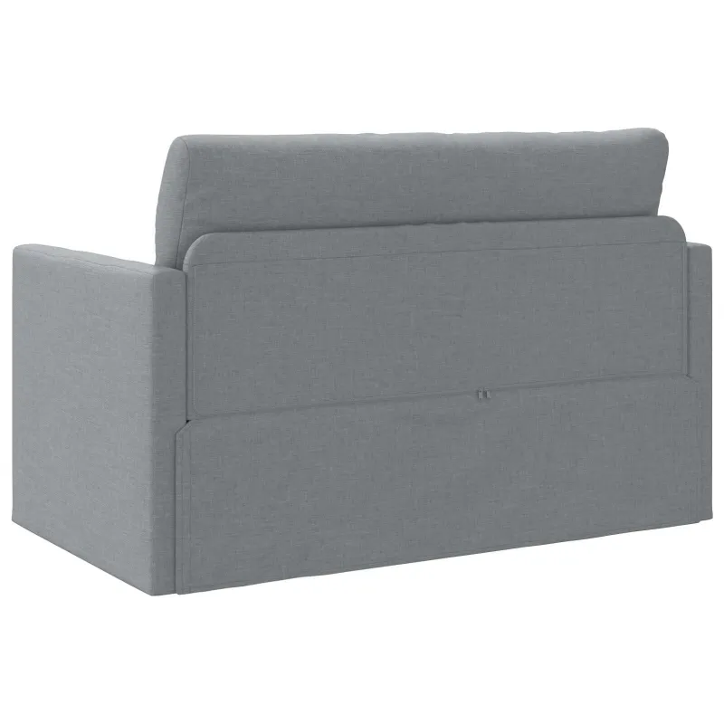 Sofa lova 110cm Šviesiai pilka audinys