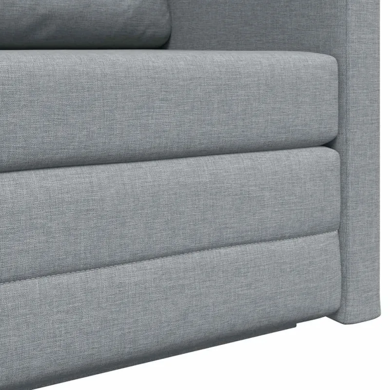 Sofa lova 110cm Šviesiai pilka audinys