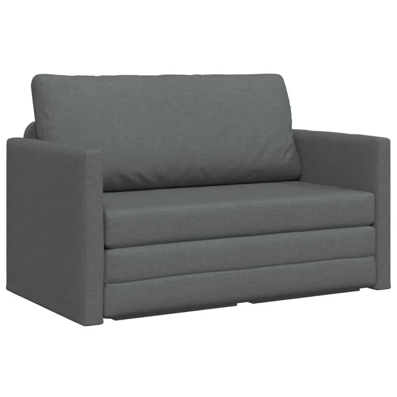 Sofa lova 110cm Tamsiai pilka audinys
