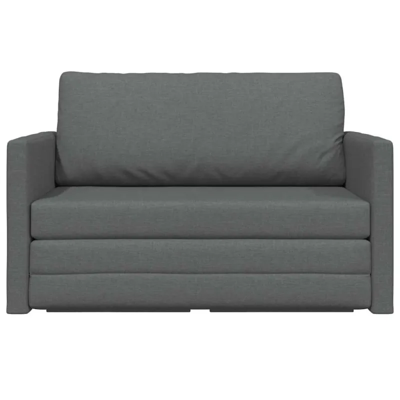 Sofa lova 110cm Tamsiai pilka audinys