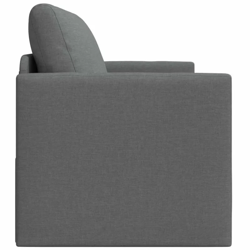 Sofa lova 110cm Tamsiai pilka audinys