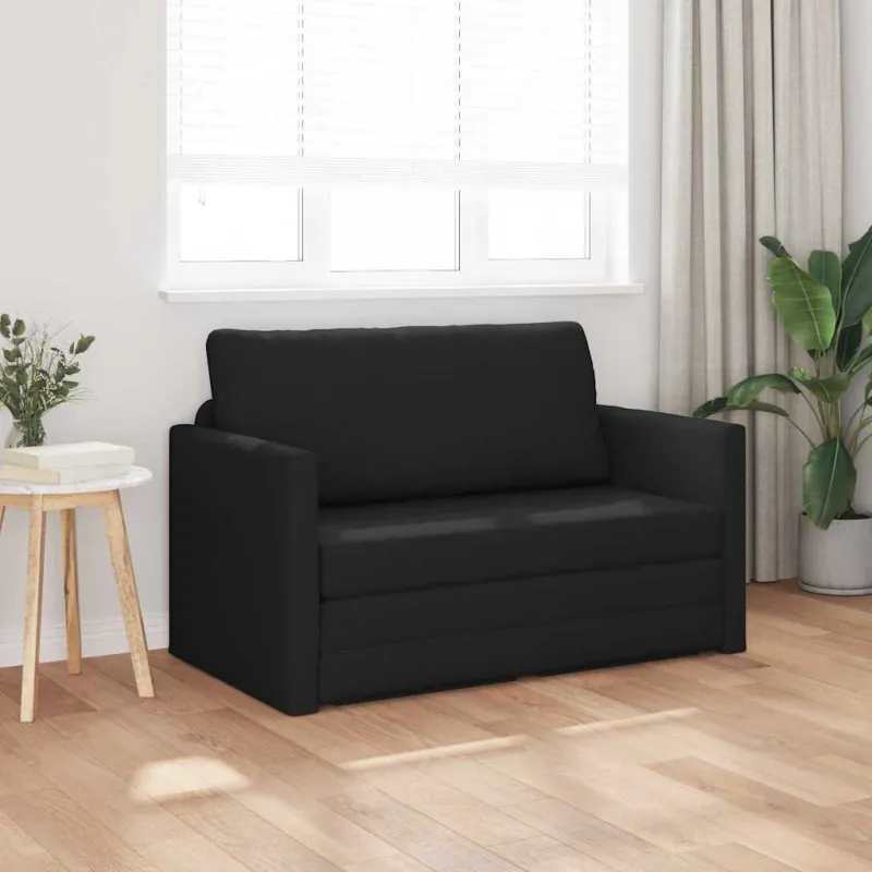 Sofa lova 110cm Juoda audinys