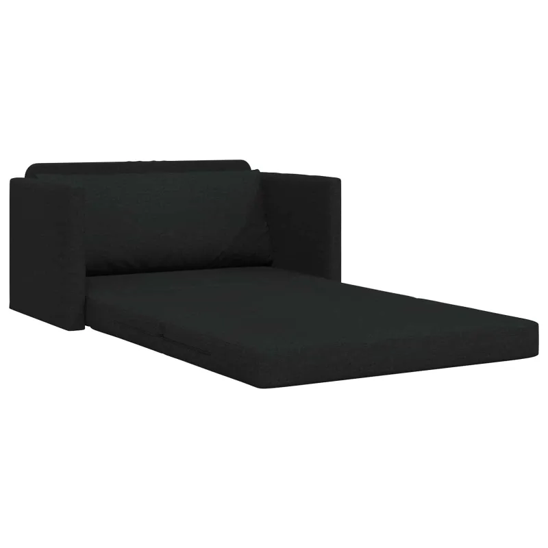 Sofa lova 110cm Juoda audinys