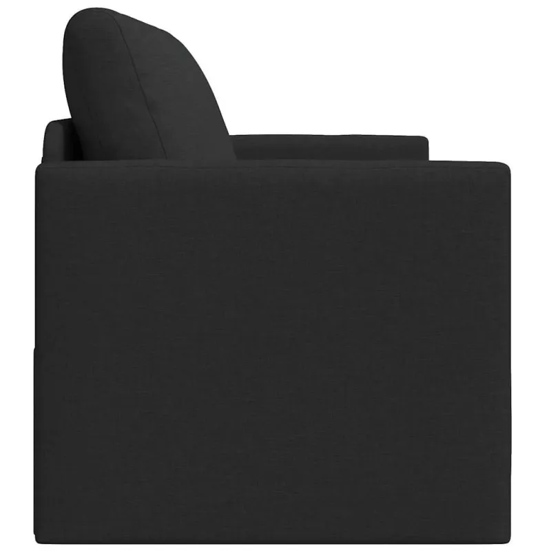 Sofa lova 110cm Juoda audinys