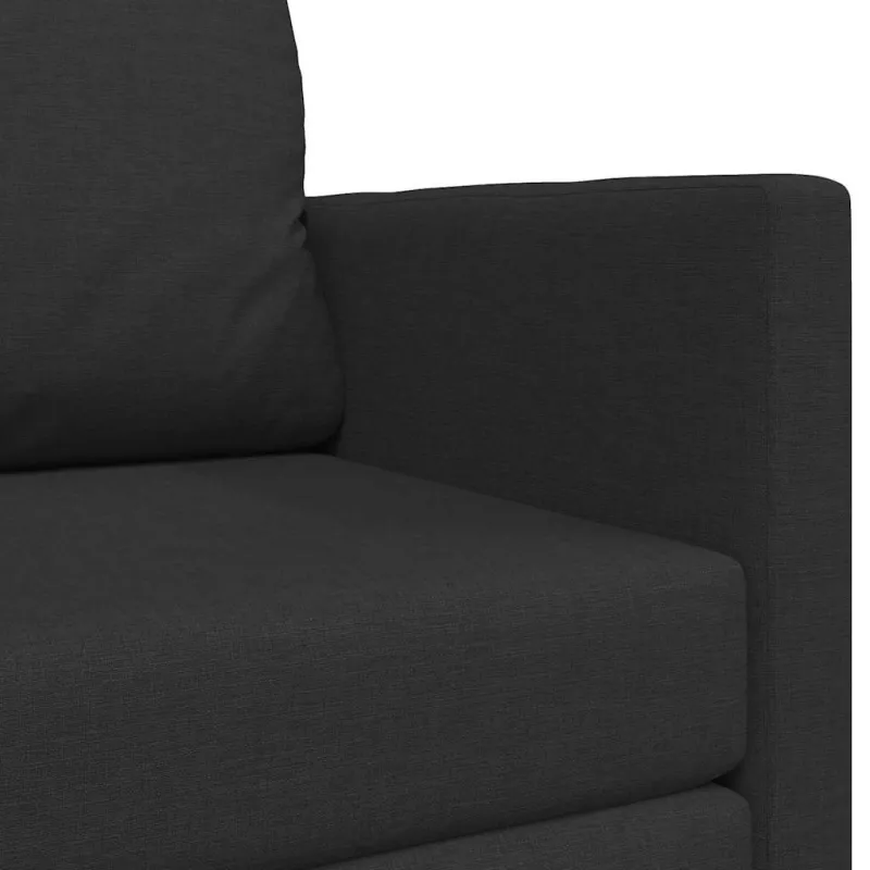 Sofa lova 110cm Juoda audinys