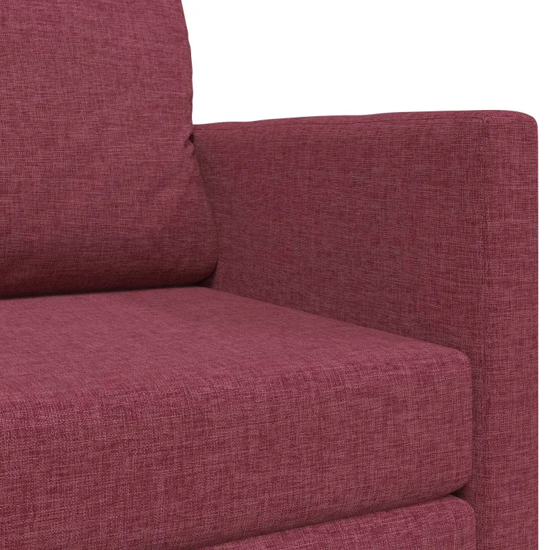 Sofa lova 110cm Vyno raudona audinys