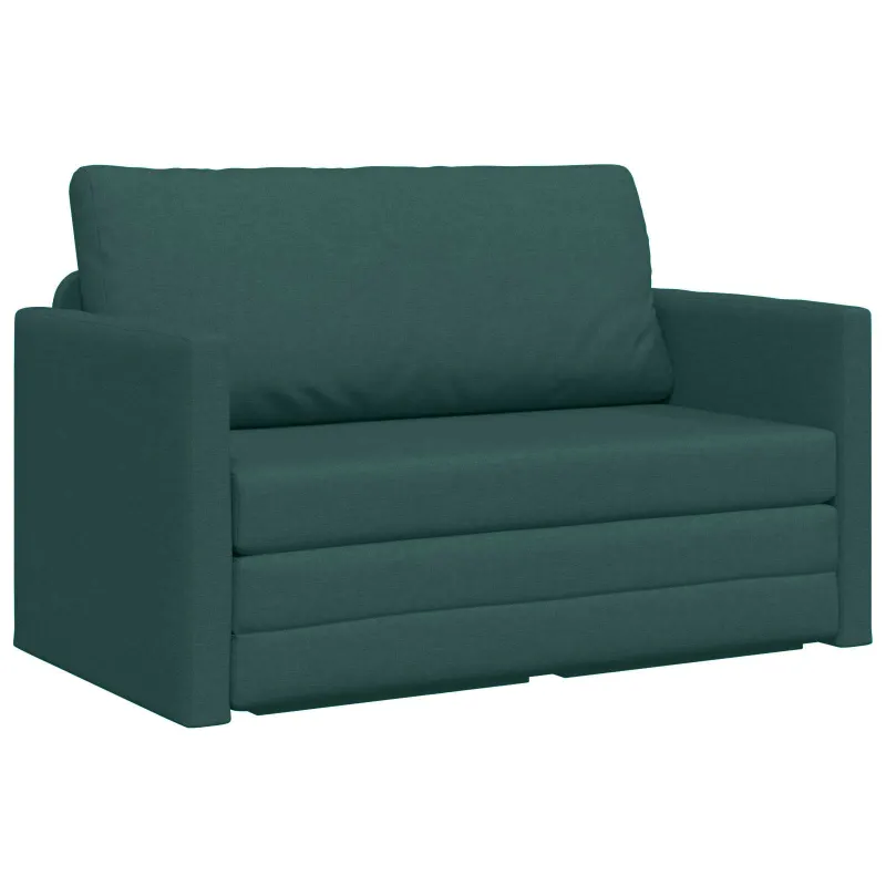Sofa lova 110cm Tamsiai žalia audinys
