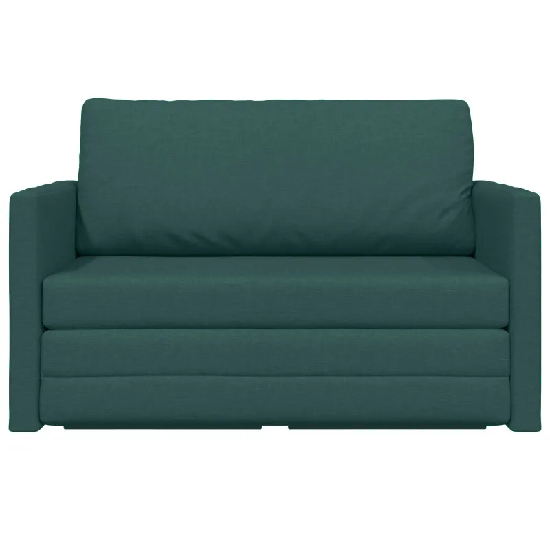 Sofa lova 110cm Tamsiai žalia audinys