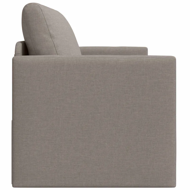 Sofa lova 110cm Taupe audinys