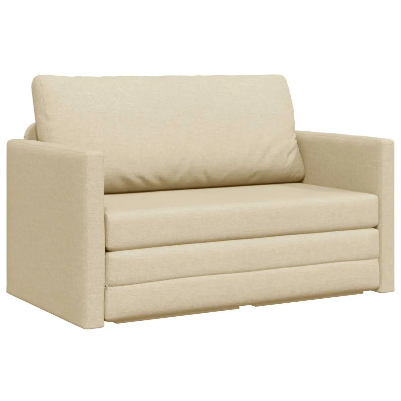 Sofa lova 110cm Kreminė audinys