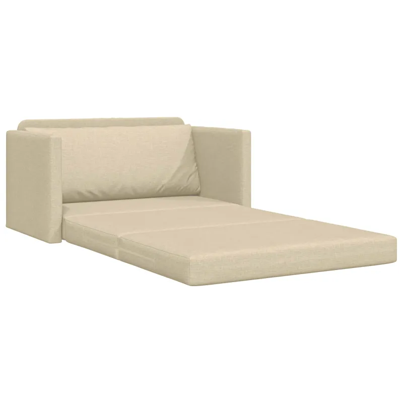 Sofa lova 110cm Kreminė audinys