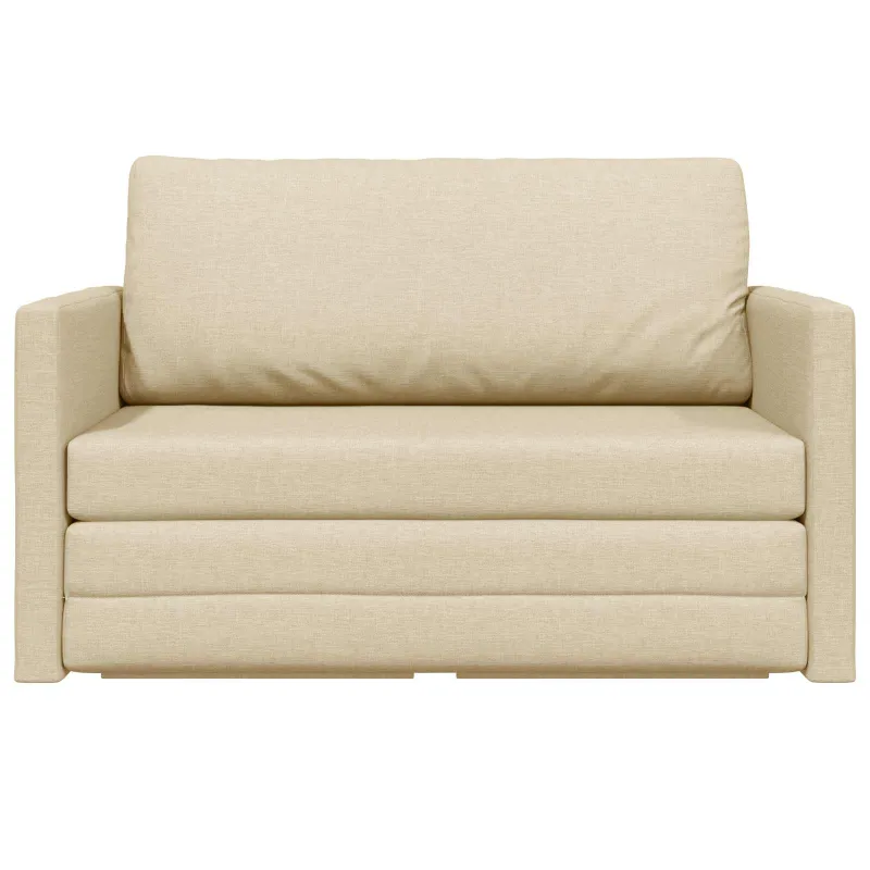 Sofa lova 110cm Kreminė audinys