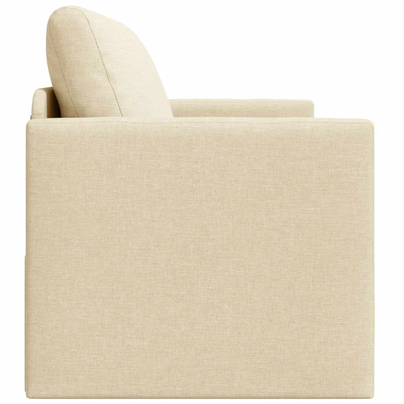 Sofa lova 110cm Kreminė audinys