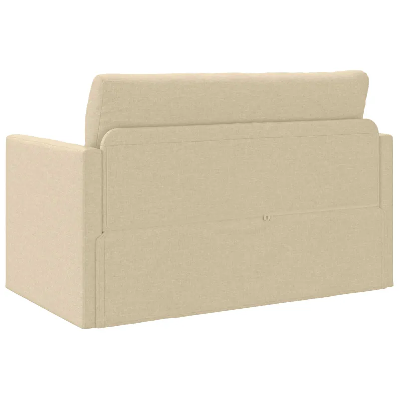 Sofa lova 110cm Kreminė audinys