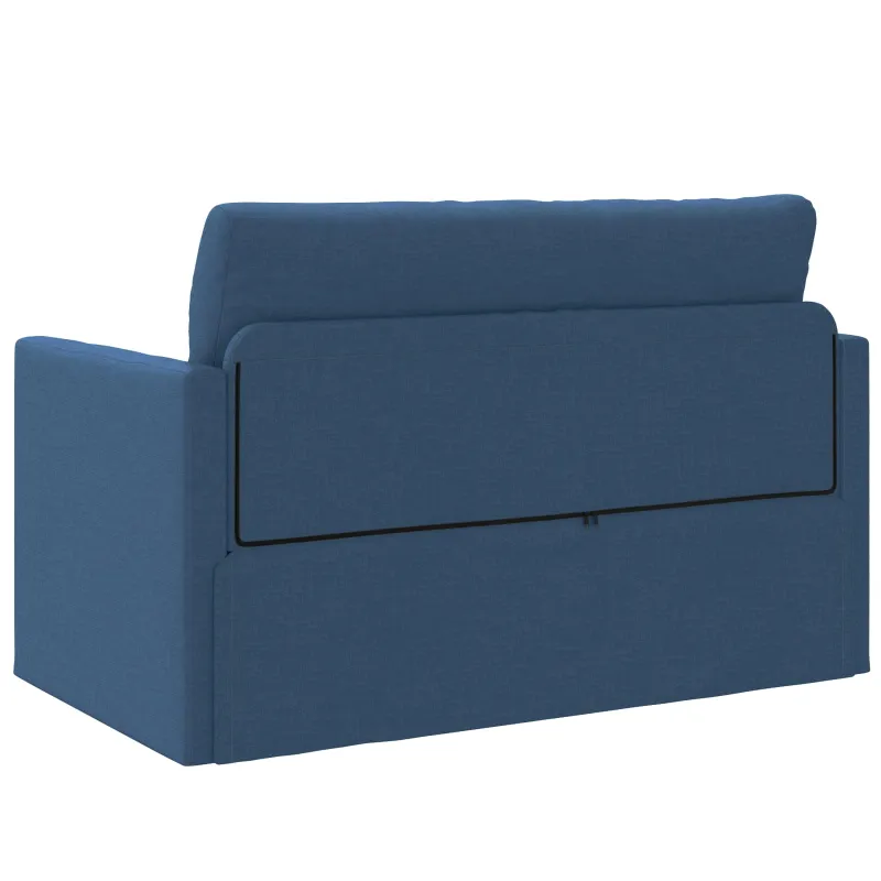 Sofa lova 110cm Mėlyna audinys