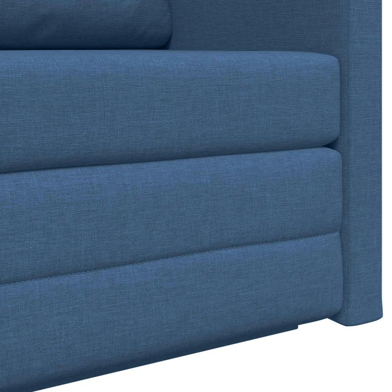 Sofa lova 110cm Mėlyna audinys